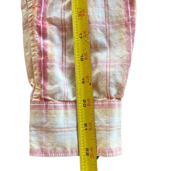 Cutie Bleached Women's Western Style Button Down Shirt - Picture 5 of 5